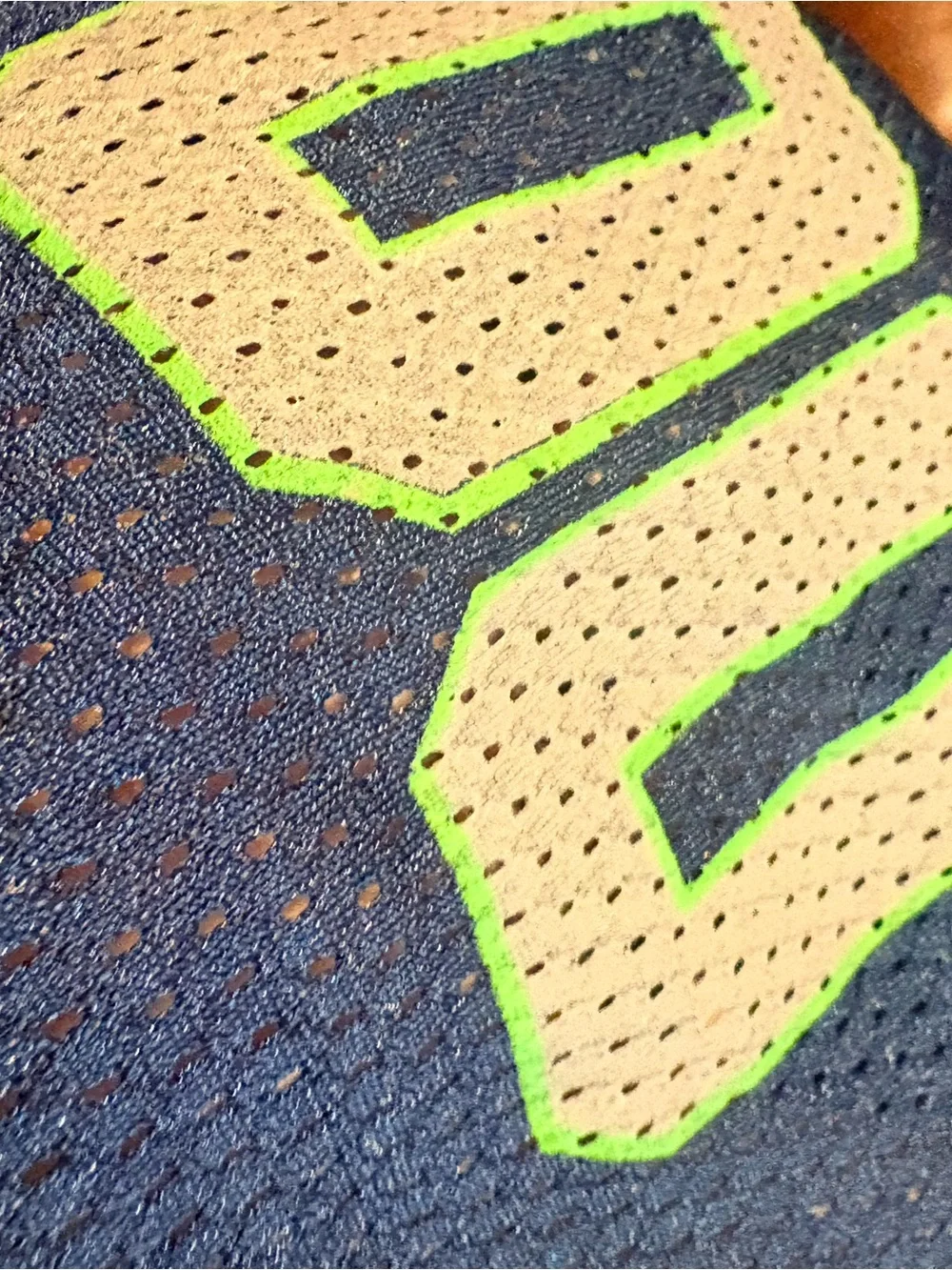 Seattle Seahawks Dog Jersey Size XXL (approx 10 lb dog),